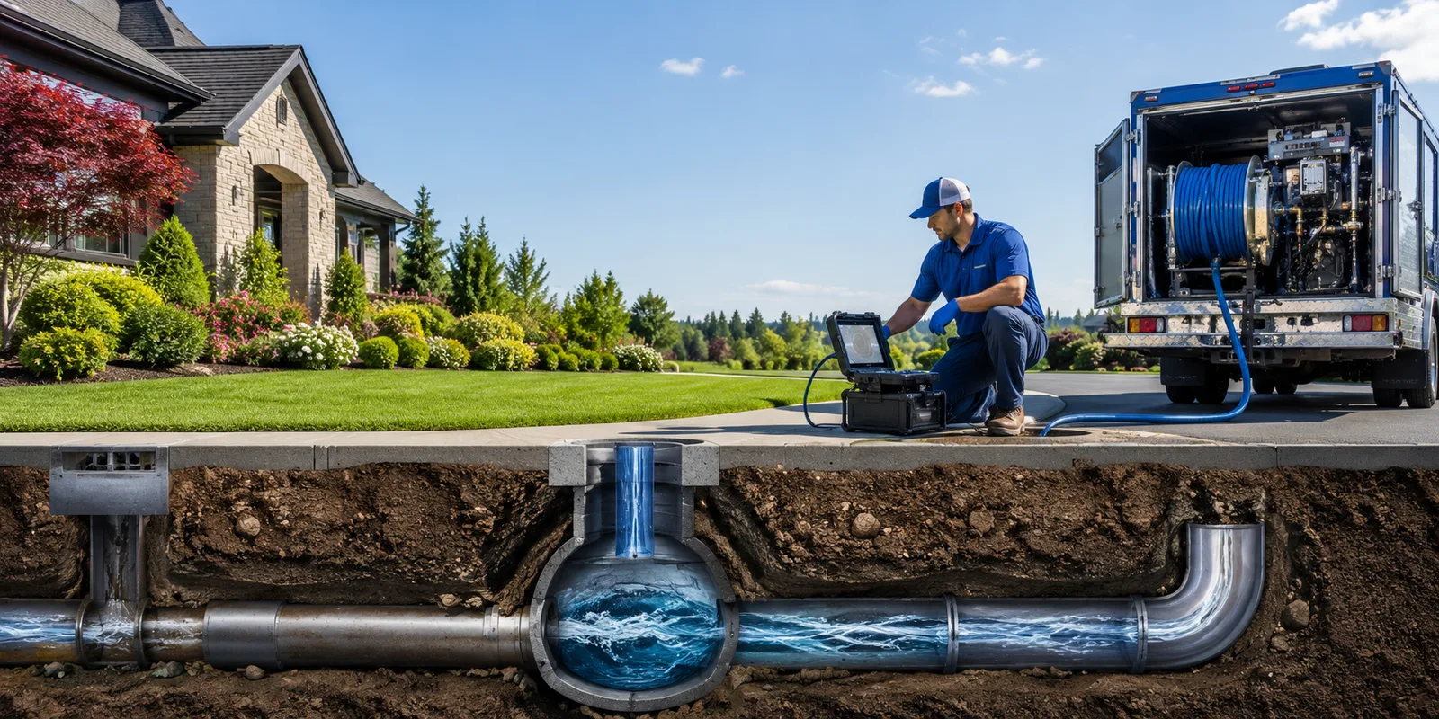 Drainage restoration information for Covington, PA